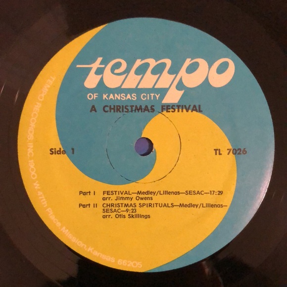 Jimmy Owen And Otis Skillings A Christmas Festival Vinyl Lp '72 - Picture 2 of 7